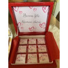 Box de 9 chocolats au lait